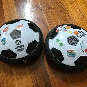 Let Loose Moose Hover Soccer Ball, Set of 2 LED Soccer Ball Toys